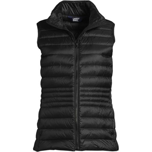 Lands' End Men's Non-Quilted Insulated Commuter Vest Small