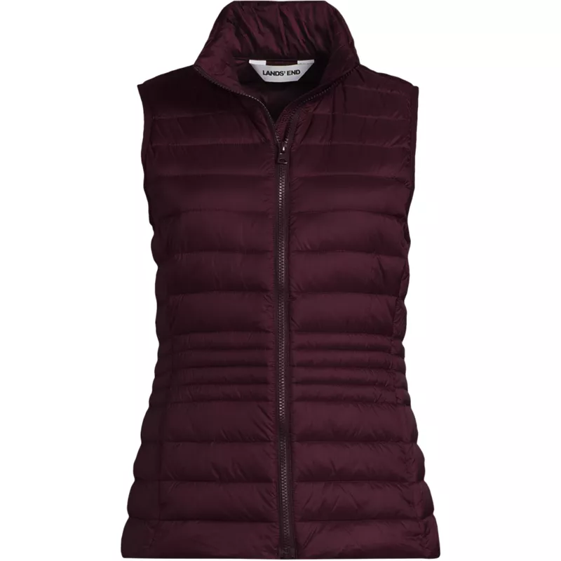 Women's Wanderweight Packable Down Vest, Front