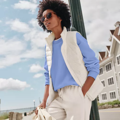 Women's Wanderweight Packable Down Vest, alternative image