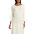 Women's 3/4 Sleeve Cozy Rib Dolman Top, Front