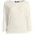 Women's 3/4 Sleeve Cozy Rib Dolman Top, Front