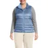 Women's Plus Size Wanderweight Packable Down Vest, Front