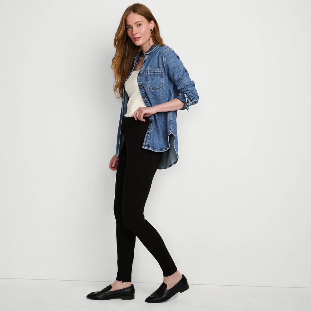 sachin and babi light blue dress The Midi High Waisted Legging – Healalio PM main image 0