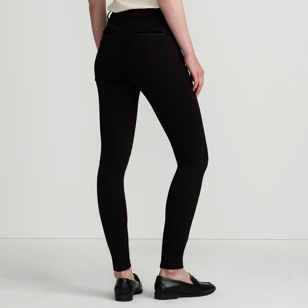 Women's High Rise Ponte Polished Leggings