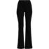 Women's Petite High Rise Denim Flare Jeans, Front