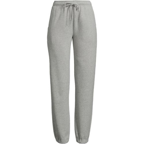 Serious Sweats Joggers, Women, size: M, petite, Grey, Cotton-blend/Poly-blend, by Lands' End