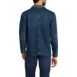 Men's Blanket Lined Denim Jacket With Corduroy Collar, Back