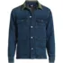 Men's Blanket Lined Denim Jacket With Corduroy Collar, Front