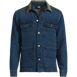 Men's Blanket Lined Denim Jacket With Corduroy Collar, Front