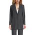 Women's Brushed Flannel Longline Blazer, Front