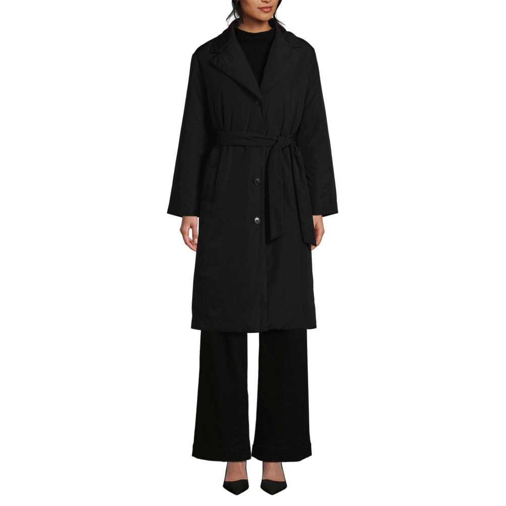 Women's Insulated Commuter Trench Coat | Lands' End