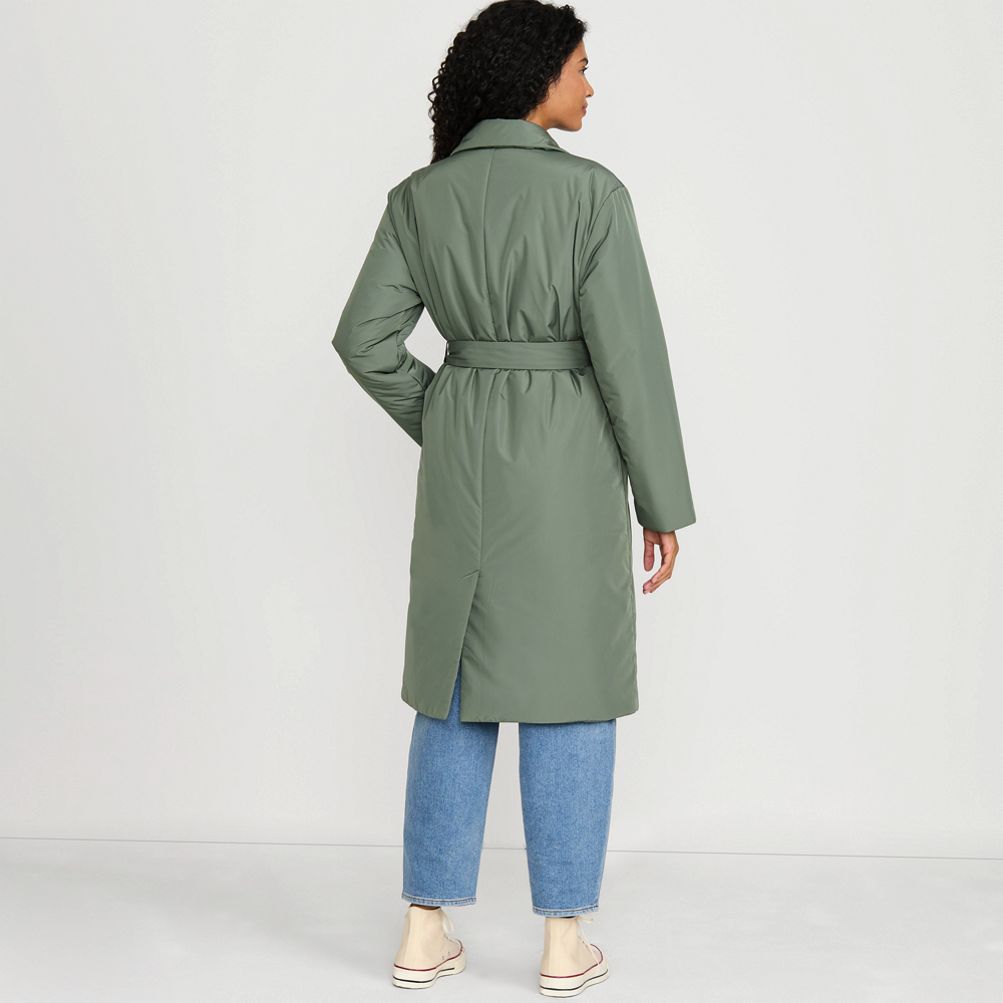 Women's Insulated Commuter Trench Coat | Lands' End