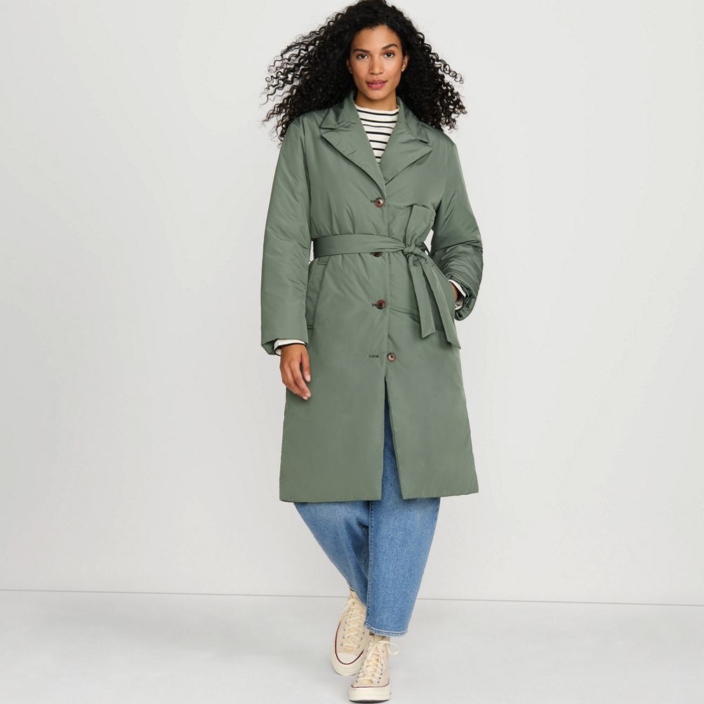 Lands' End ダークグリーン ジャケット L 中古・古着通販】LAND'S END (ランズエンド) ハンティング