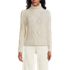 Women's Drifter Cable Turtleneck Sweater, Front