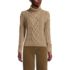 Women's Drifter Cable Turtleneck Sweater, Front