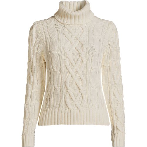 Women's Drifter Cable Turtleneck Sweater - image 5
