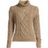 Women's Drifter Cable Turtleneck Sweater, Front