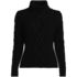 Women's Drifter Cable Turtleneck Sweater, Front