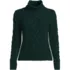 Women's Drifter Cable Turtleneck Sweater, Front