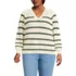 Women's Plus Size Drifter Balloon Sleeve Sweater, Front