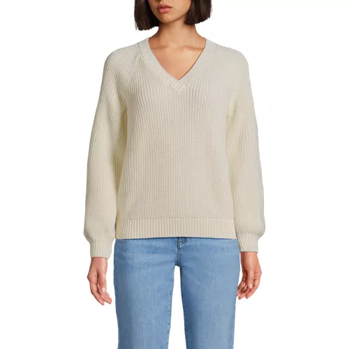 Women's Drifter Balloon Sleeve Sweater, Front