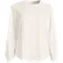 Women's Long Sleeve Lightweight Jersey Pintuck Embroidery Top, Front