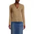 Women's Fine Gauge Cotton Cardigan Sweater, Front