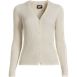 Women's Fine Gauge Cotton Cardigan Sweater, Front