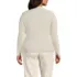 Women's Plus Size Fine Gauge Cotton Cardigan Sweater, Back