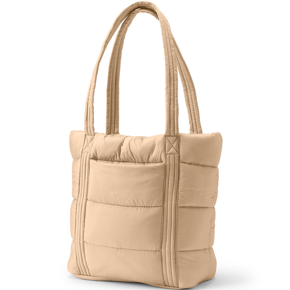 Wanderweight Tote Bag, Women, size: one size, regular, Misc, Nylon, by Lands' End
