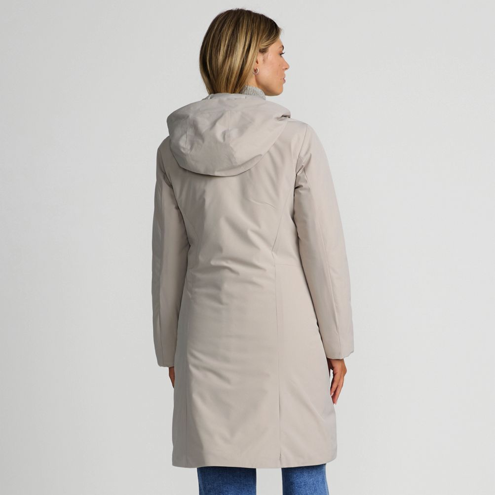 Lands end down commuter coat best sale