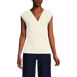 Women's Lightweight Jersey Wrap Front Top, Front