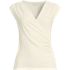 Women's Lightweight Jersey Wrap Front Top, Front