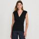 Women's Lightweight Jersey Wrap Front Top, Front