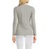 Women's Long Sleeve Micro Rib T-Shirt, Back