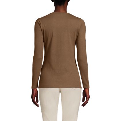 Women's Long Sleeve Micro Rib T-Shirt - image 5