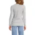 Women's Long Sleeve Micro Rib T-Shirt, Back
