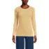 Women's Long Sleeve Micro Rib T-Shirt, Front
