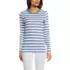 Women's Long Sleeve Micro Rib T-Shirt, Front