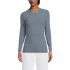 Women's Long Sleeve Micro Rib Crew