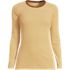Women's Long Sleeve Micro Rib T-Shirt, Front