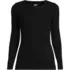 Women's Long Sleeve Micro Rib T-Shirt, Front