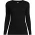Women's Long Sleeve Micro Rib T-Shirt, Front