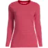 Women's Long Sleeve Micro Rib T-Shirt, Front