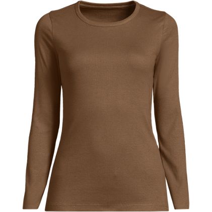 Women's Long Sleeve Micro Rib T-Shirt - image 3