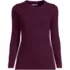 Women's Long Sleeve Micro Rib T-Shirt, Front