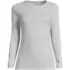Women's Long Sleeve Micro Rib T-Shirt, Front