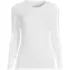 Women's Long Sleeve Micro Rib T-Shirt, Front