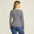 Women's Long Sleeve Micro Rib T-Shirt, Back