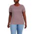 Women's Plus Size Micro Rib T-Shirt, Front